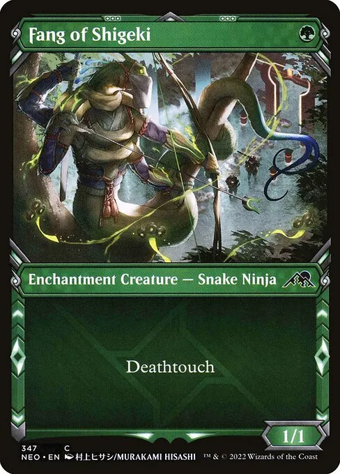 Fang of Shigeki — Kamigawa: Neon Dynasty