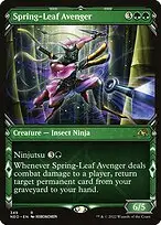 Spring-Leaf Avenger — Kamigawa: Neon Dynasty