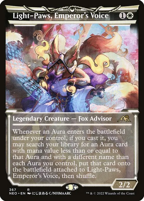 Light-Paws, Emperor's Voice — Kamigawa: Neon Dynasty