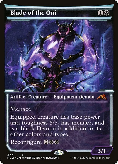 Blade of the Oni — Kamigawa: Neon Dynasty