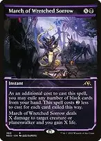 March of Wretched Sorrow — Kamigawa: Neon Dynasty