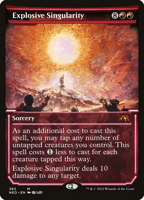 Explosive Singularity — Kamigawa: Neon Dynasty