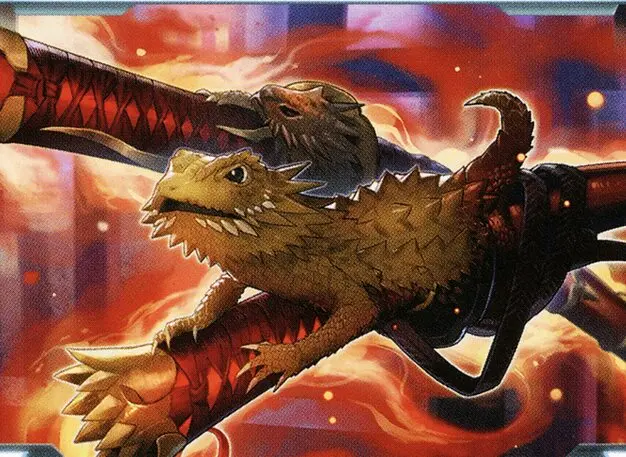 Art detail — Lizard Blades