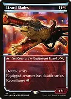 Lizard Blades — Kamigawa: Neon Dynasty