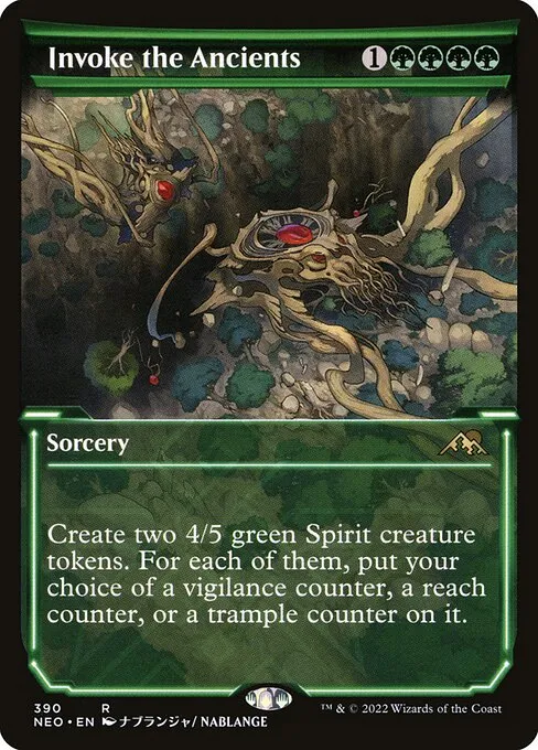 Invoke the Ancients — Kamigawa: Neon Dynasty