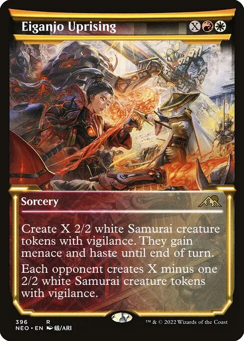 Eiganjo Uprising — Kamigawa: Neon Dynasty