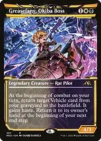 Greasefang, Okiba Boss — Kamigawa: Neon Dynasty