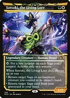 Satsuki, the Living Lore — Kamigawa: Neon Dynasty