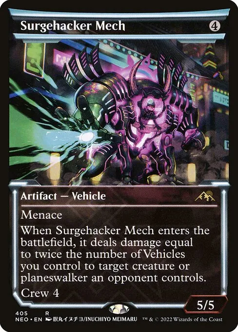 Surgehacker Mech — Kamigawa: Neon Dynasty