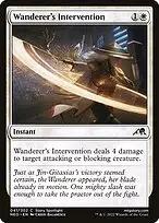Wanderer's Intervention — Kamigawa: Neon Dynasty