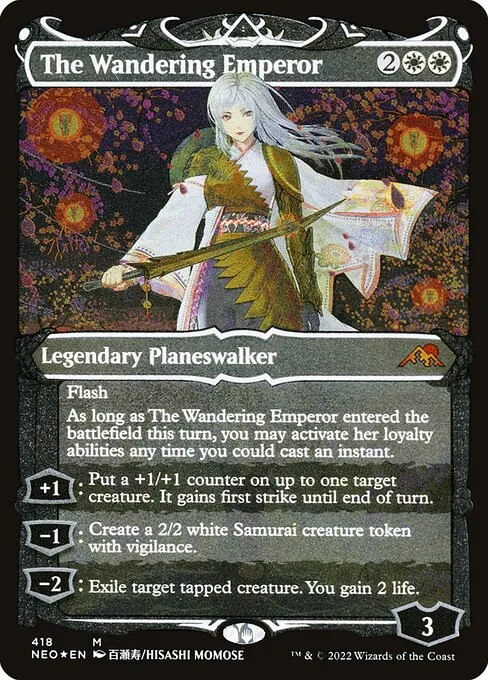 The Wandering Emperor — Kamigawa: Neon Dynasty