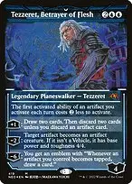 Tezzeret, Betrayer of Flesh — Kamigawa: Neon Dynasty