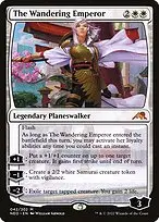 The Wandering Emperor — Kamigawa: Neon Dynasty