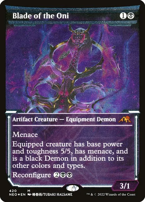 Blade of the Oni — Kamigawa: Neon Dynasty