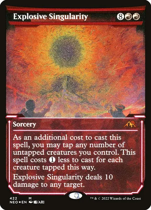 Explosive Singularity — Kamigawa: Neon Dynasty