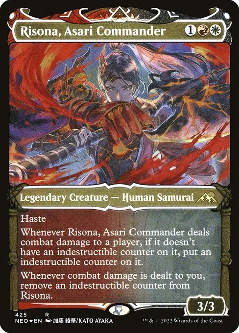 Risona, Asari Commander — Kamigawa: Neon Dynasty
