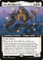 Ao, the Dawn Sky — Kamigawa: Neon Dynasty