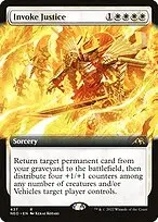 Invoke Justice — Kamigawa: Neon Dynasty