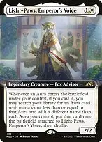 Light-Paws, Emperor's Voice — Kamigawa: Neon Dynasty