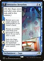 Inventive Iteration // Living Breakthrough — Kamigawa: Neon Dynasty