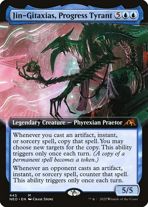 Jin-Gitaxias, Progress Tyrant — Kamigawa: Neon Dynasty