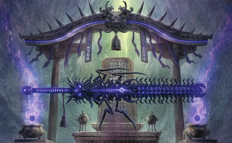 Art detail — Blade of the Oni