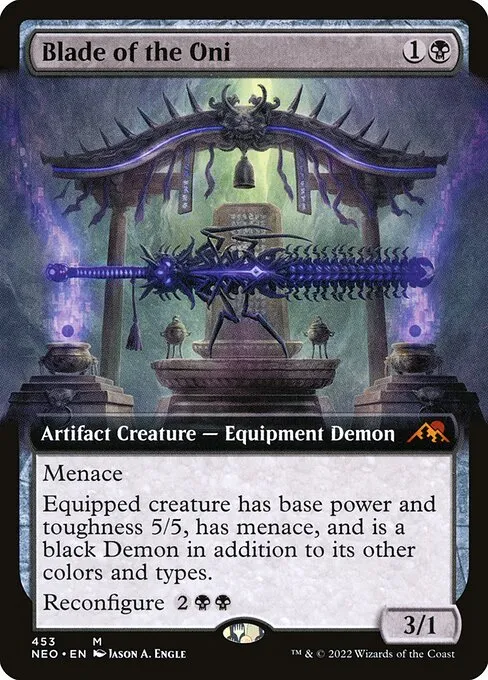 Blade of the Oni — Kamigawa: Neon Dynasty