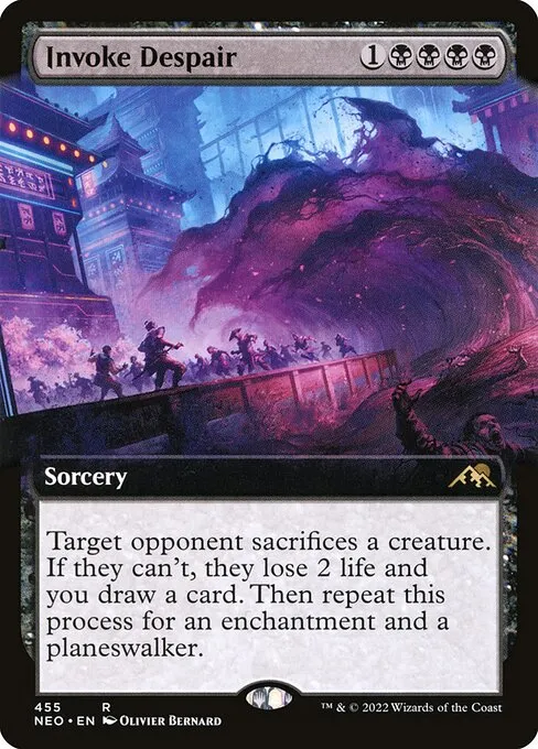 Invoke Despair — Kamigawa: Neon Dynasty
