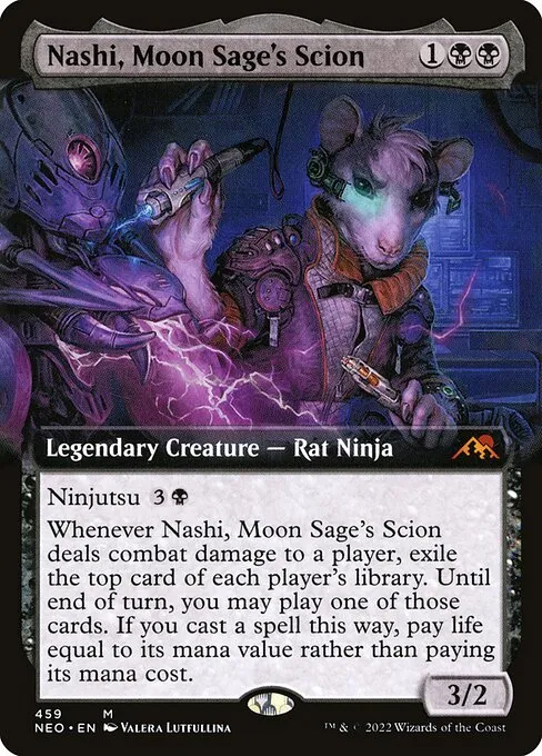 Nashi, Moon Sage's Scion — Kamigawa: Neon Dynasty