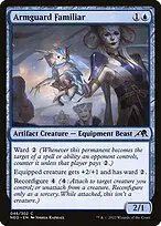 Armguard Familiar — Kamigawa: Neon Dynasty