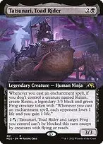 Tatsunari, Toad Rider — Kamigawa: Neon Dynasty