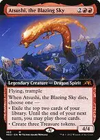 Atsushi, the Blazing Sky — Kamigawa: Neon Dynasty