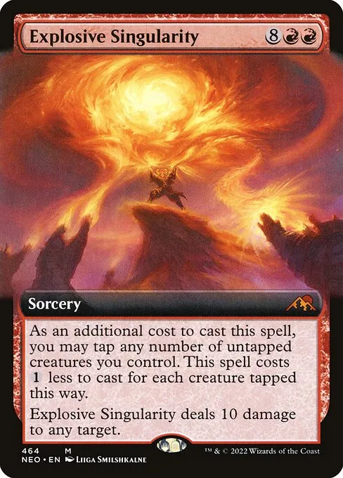 Explosive Singularity — Kamigawa: Neon Dynasty