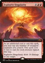 Explosive Singularity — Kamigawa: Neon Dynasty