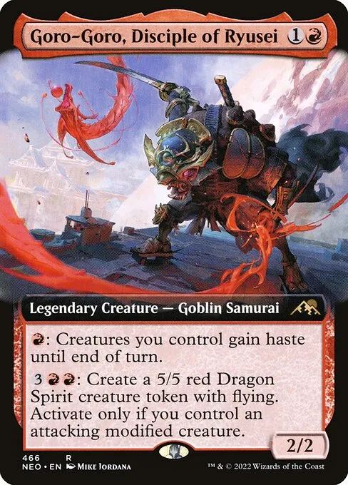 Goro-Goro, Disciple of Ryusei — Kamigawa: Neon Dynasty