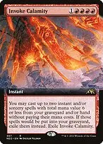 Invoke Calamity — Kamigawa: Neon Dynasty