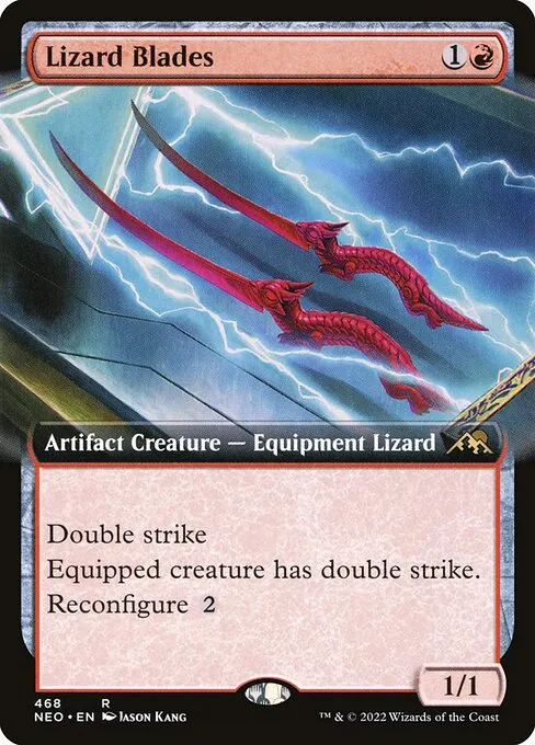 Lizard Blades — Kamigawa: Neon Dynasty