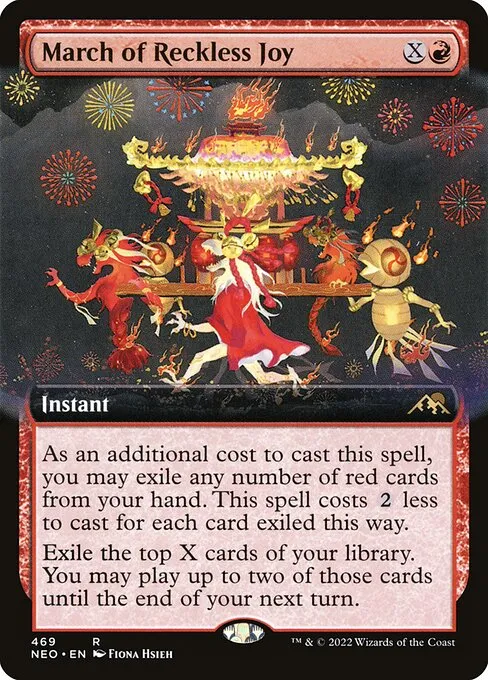 March of Reckless Joy — Kamigawa: Neon Dynasty