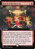 March of Reckless Joy — Kamigawa: Neon Dynasty