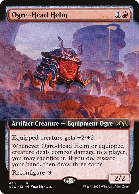 Ogre-Head Helm — Kamigawa: Neon Dynasty
