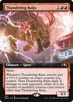 Thundering Raiju — Kamigawa: Neon Dynasty