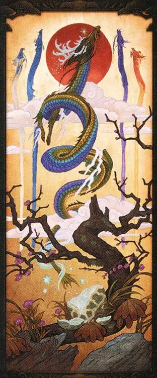 Art detail — The Dragon-Kami Reborn // Dragon-Kami's Egg