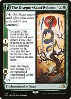 The Dragon-Kami Reborn // Dragon-Kami's Egg — Kamigawa: Neon Dynasty