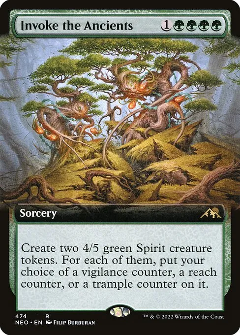 Invoke the Ancients — Kamigawa: Neon Dynasty