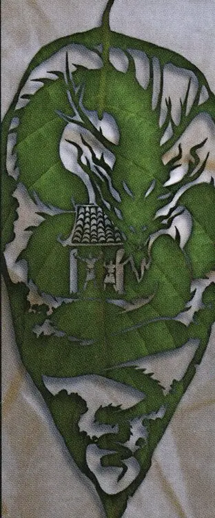 Art detail — Jugan Defends the Temple // Remnant of the Rising Star