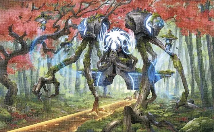 Art detail — Kodama of the West Tree