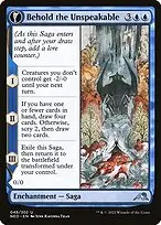 Behold the Unspeakable // Vision of the Unspeakable — Kamigawa: Neon Dynasty
