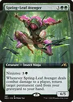 Spring-Leaf Avenger — Kamigawa: Neon Dynasty