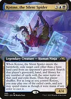 Kotose, the Silent Spider — Kamigawa: Neon Dynasty