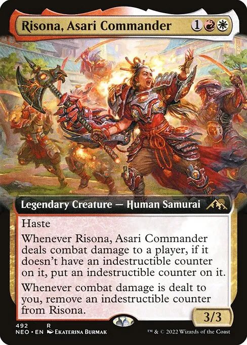 Risona, Asari Commander — Kamigawa: Neon Dynasty